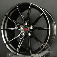 Jantes monobloc personnalisées en T6061-T6 noir mat 5x120 5x112 18 19 20 21 22 pouces pour BMW M2 F80 F90 E46 E92 M3 M4