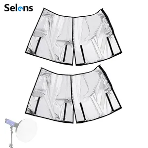 Selens 65cm 랜턴 Softbox 음영 스커트 천 디퓨저 2 스커트 사진 스튜디오 비디오 스트로브 라이트