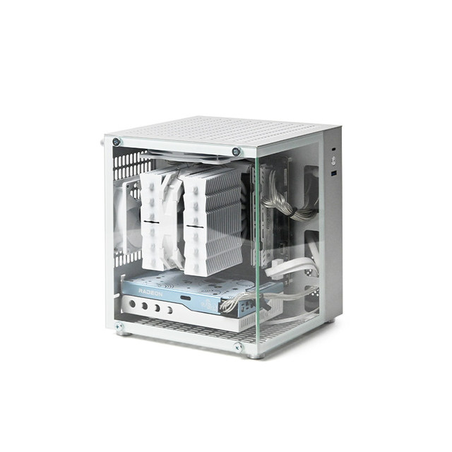 BenNiu U25 Sea View Room 11L Aluminum Alloy Portable Handheld Mini ITX Side Transparent Host Case Air Cooling Non-matx/TK0