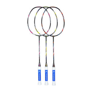 Raquette <span class=keywords><strong>de</strong></span> <span class=keywords><strong>badminton</strong></span> Esper 58 grammes 9U en fibre <span class=keywords><strong>de</strong></span> carbone, professionnelle, super légère, en graphite, avec cordage 30LBS pour adulte - Product Image 1