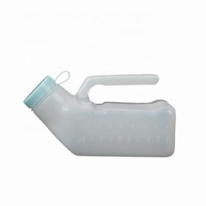 New Portable <strong>Urine</strong> Bottle Unisex Urinal <strong>Collection</strong> Bottle With Screw Lid and Adaptor - Product Image 3