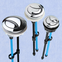 Botones de descarga universales para inodoro, doble descarga para cisterna de baño