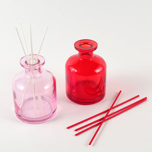 Botella de <span class=keywords><strong>Vidrio</strong></span> Personalizada para Aromaterapia, <span class=keywords><strong>con</strong></span> Varillas Difusoras, 100ml/150ml, de Lujo, <span class=keywords><strong>con</strong></span> Tapón de Corcho, Vacía, para Difusor de Aroma - Product Image 3