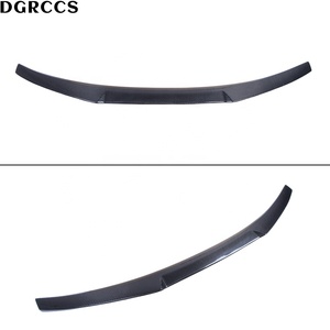 For A5 S5 RS5 B9 2Door Coupe M4 Style Rear Spoiler Trunk Wing 2016-2023 Carbon Fiber - Product Image 2