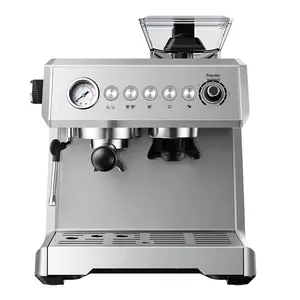 Macchina per Espresso Elettrica Commerciale Tutto-in-Uno Italiana Completamente Automatica con Montalatte a Vapore per Uso Domestico e Caffè Macinato Fresco - Product Image 5