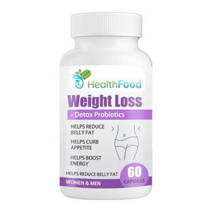 Private Label Weight Loss Detox Probiotics Capsules Reduce Belly Fat Curb Appetite Boost Energy for Women&Men <b>Supplement</b> - Product Image 1