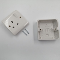 Boîte de jonction en PVC Types 3*6   3*3  1+1+1  Boîte en fer Couleur Plastique Boîte murale pour interrupteur électrique
