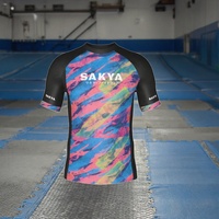 2025 vente en gros surf Rashguards Bjj fabricants de vêtements pas de Gi Bjj Rash Guard pour hommes femmes enfants Logo personnalisé Rashguard