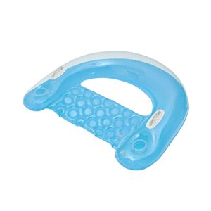 TANYOZHE Inflatable Floating Chair 108x88cm U-Shaped <b>Backrest</b> Water Sofa Adult Pool Lounger - Product Image 3