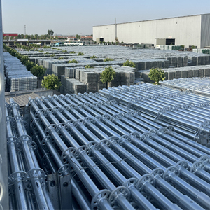 Giàn giáo nâng điện 12m tùy chỉnh hiện đại có thể gập lại di động Q235 nền tảng thép cường độ cao 250kg tải trọng cho - Product Image 6