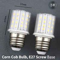 Lampe suspendue et murale LED à économie d'énergie pour intérieur, ampoule LED compacte et sans scintillement 5W E27 E14