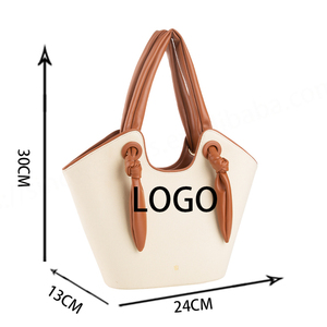 Lady Fashion PU <b>Handbags</b> Simple <b>Large</b> Capacity Tote Retro Can Be Customized for <b>Women</b> 2024 - Product Image 3