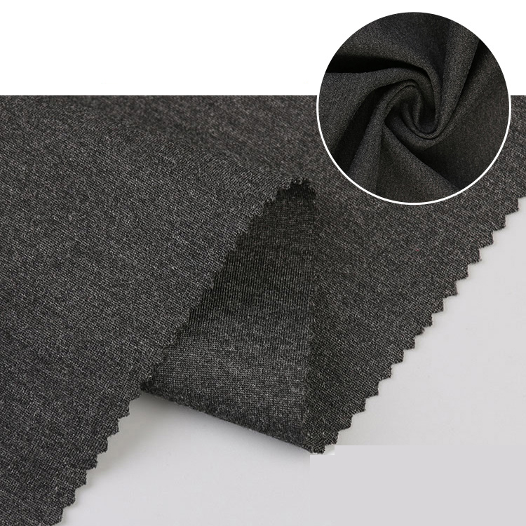 Stock Hot Sale Popular Polyester Weft Nylon Rayon Spandex Ponti Roma Knitting Fabric Garment