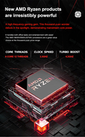 PC Mini Gaming AMD R5 5500U 5625U 5825U 5700U DDR4 M.2 NVMe RJ45 LAN Win11 Pro Komputer Mini Desktop Game Portabel 2HD HTPC WiFi