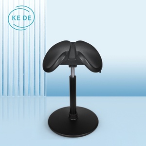 KEDE Wholesale Ergonomic PU Saddle <strong>Stool</strong> <strong>Adjustable</strong> <strong>Height</strong> Swivel Medical <strong>Stool</strong> for Denta Laboratory &amp; Hospital Use - Product Image 1