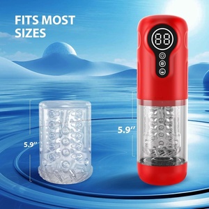 Hands Free Automatic Man Masturbator <strong>Machine</strong> Sex Toys Pocket <strong>Pussy</strong> for Men Vibrator Masturbation Penis Stroker Realistic Sleeve - Product Image 4