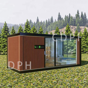 Maison conteneur modulaire préfabriquée 2025, économique, moderne, compacte, pliable, mobile, 3 chambres, personnalisable - Product Image 2