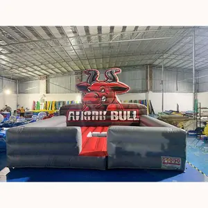 Vente d'usine Commercial Bouncer Jumper Game jeux mécaniques gonflables rodéo ride bull Sport Game pour adultes