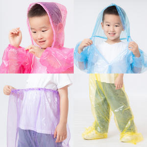 เสื้อกันฝนโปร่งใสแบบใช้แล้วทิ้งเสื้อกั<span class=keywords><strong>น</strong></span>ฝนแบบเต็มตัวสำหรับเด็กเสื้อกันฝนแบบห<span class=keywords><strong>น</strong></span>าสำหรับนักเรีย<span class=keywords><strong>น</strong></span>อนุบาล - Product Image 3