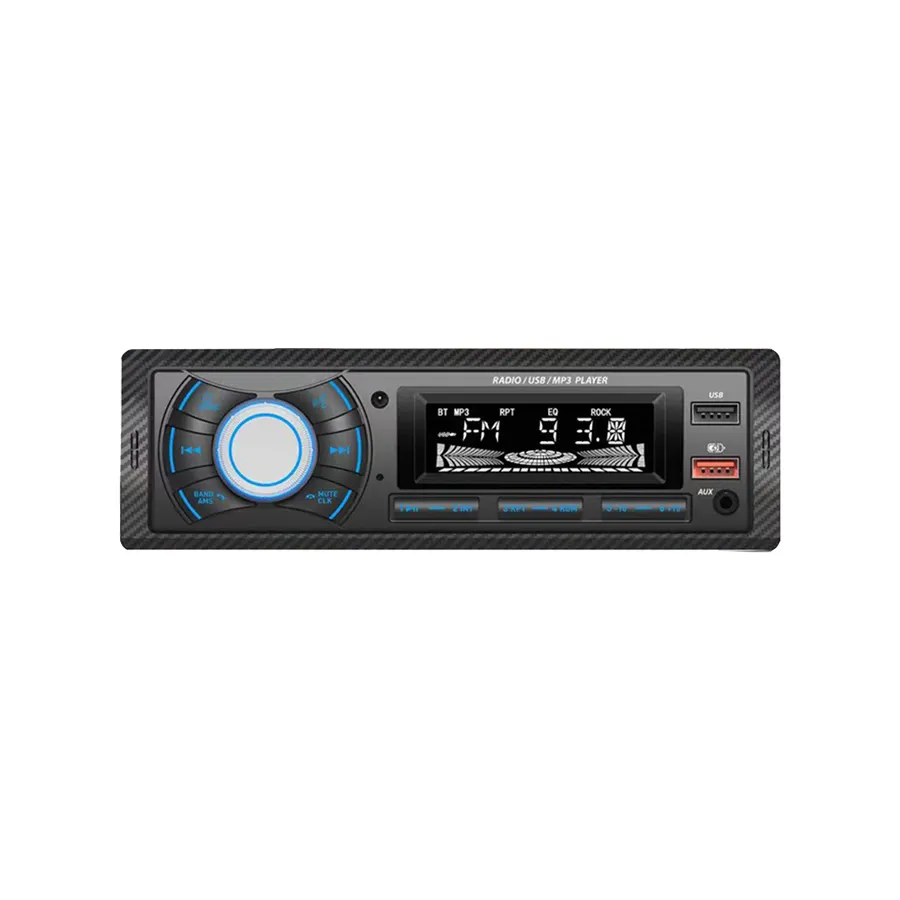 BBZL 2023 baru Universal tape mobil pemutar mp3 bluetooth USB SD kartu TF AUX 12V Radio Stereo FM Single Din sistem musik mobil