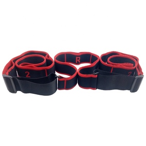 Sabuk Resistensi Sabuk Latihan Gesper Dapat Disesuaikan Merah Multifungsi Peregangan Panjang Dapat Ditarik Latihan Nomor Yoga - Product Image 5