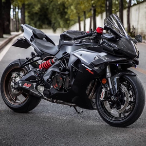 Mini Moto Électrique Sportive Ninja pour Adultes, Alimentée par Batterie 72V, Modèle Grand S V6 Pit Bike - Product Image 1