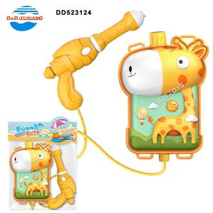 Juguete de pistola de agua para niños, mochila de plástico con forma de dinosaurio, jirafa, pez, para exteriores, Verano - Product Image 4