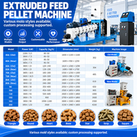 Machine extrudeuse de granulés d'aliments flottants pour poissons, machine de traitement d'aliments pour animaux de compagnie, nouveau produit
