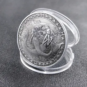 Monete metalliche personalizzate con prezzo di fabbrica 3D nero nichelato