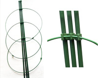Tuyau en acier enduit de PE écologique grand support de fleur classique simple support de poteau de mousse pour la maison étagère durable pour une utilisation de bureau