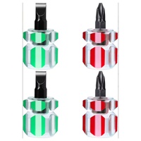 Mini tournevis court pour machine à coudre avec tête plate et tête cruciforme, petits outils et accessoires de couture
