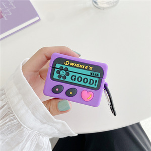 Drô<span class=keywords><strong>le</strong></span> 3d nouvelle arrivée pourpre bon <span class=keywords><strong>mots</strong></span> poche écouteur cas pour air gousses 1 2 <span class=keywords><strong>pro</strong></span> - Product Image 2