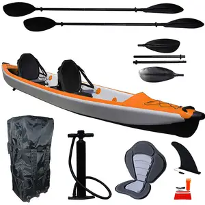 Duy Nhất Một Người Sản Xuất Drop Stitch Chất Liệu Canoekayak Câu Cá Xuồng Chèo Thuyền Inflatable Pedal Đánh Cá Kayak