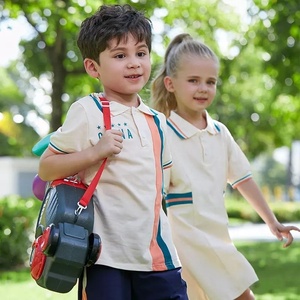 Jouets d'extérieur et d'intérieur pour enfants, ensemble de club de golf, simulation de jardin, kit d'outils de jeu de golf pour enfants, ensemble de jeu sportif avec sac à dos et <span class=keywords><strong>chariot</strong></span> - Product Image 5