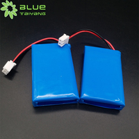 Paket Baterai Isi Ulang LP103050 yang Dapat Disesuaikan 7.4v 680mah Baterai 2s Lipo 7.4v 800mah Baterai Li Ion Lithium Polymer