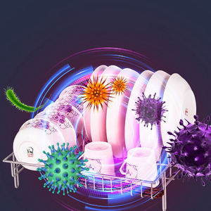 <span class=keywords><strong>Lavavajillas</strong></span> eléctrico de plástico inteligente para el hogar, totalmente automático, perezoso, multifuncional, instalación gratuita, capacidad de 4 juegos - Product Image 3
