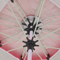 Parasol de plage léger manuel, protection solaire et pluie, durable, pour voyage et pique-nique, vente en gros