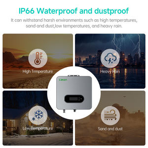 Convertisseur solaire hybride Growatt 24V 48V, connecté au réseau, 1-3KW, monophasé, IP66, efficacité 97,5%, garantie 5-10 ans, usage domestique - Product Image 5