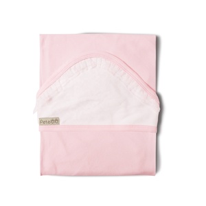 Tute a maniche lunghe pagliaccetto neonato abbigliamento Set Pink Petelulu Lovely 100% cotone organico Full Fashion Unisex Solid Autumn - Product Image 3