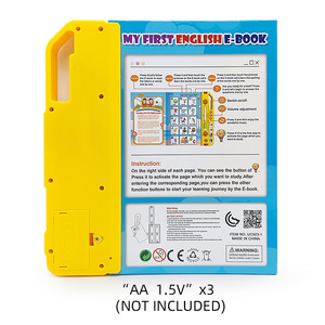 Libro de lectura de punto de educación multifuncional, juguetes, libros electrónicos para niños, <span class=keywords><strong>aprender</strong></span> a <span class=keywords><strong>hablar</strong></span> <span class=keywords><strong>inglés</strong></span> para niños y niñas - Product Image 5