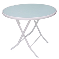 Mobilier d'extérieur de loisirs Chaise de jardin en rotin avec table, chaise de jardin avec table à manger pour l'extérieur