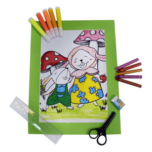 Juego de dibujo artístico para niños, 2022 crayones, pasteles al óleo, lápices de colores, bolígrafos de acuarela, regalo, 150 Uds. - Product Image 6
