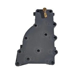 Couvercle d'échappement pour moteur hors-bord Yamaha 63V-41113-00-1S avec buse en cuivre pour modèles 9.9-15HP - Product Image 1