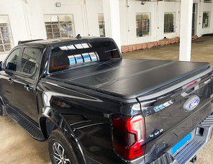 Cubierta de Tonneau de tres pliegues al mejor <span class=keywords><strong>precio</strong></span> para Toyota para Tacoma 2023 impermeable de 5 pies con modelos Ranger y <span class=keywords><strong>Silverado</strong></span> - Product Image 5
