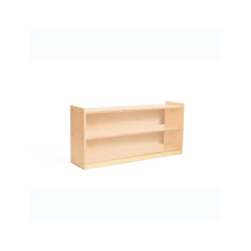 Nouveau modèle personnalisé Armoire de rangement en bois à 3 étagères Mobilier scolaire en bois pour les tout-petits