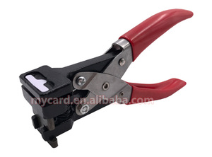 Piccolo pugno a forma di singola a forma di T rovesciata per scatola di carta sacchetto di pellicola di plastica - Product Image 2