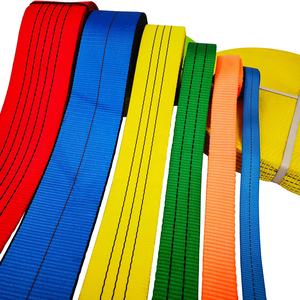 공장 직접 25mm 50mm 폴리에스터 웨빙 스트랩 50g 70g 90g 슬링 웨빙 벨트 래싱 스트랩 판매 - Product Image 4