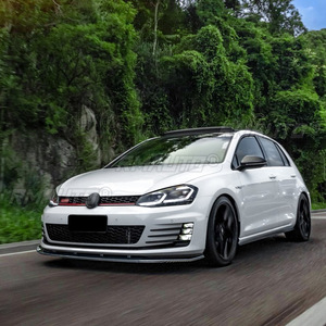 สปอยเลอร์กันชนหน้า ดิฟฟิวเซอร์กันชนหน้า ชุดแต่งกันชนหน้า สำหรับ VW Golf MK7 GTI Rline 2013-2016 ชุดแต่งรถยนต์ - Product Image 5