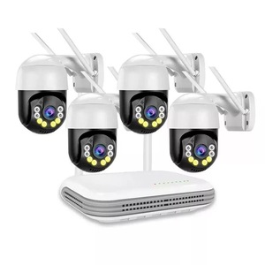 4MP 4 canaux IP réseau domestique enregistreur vidéo Surveil sécurité CCTV caméra Kit système ICSee sans fil WiFi IP CCTV système - Product Image 1