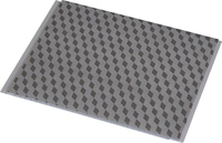 Panneau de plafond en PVC imperméable et ignifuge avec grille de plafond pour la décoration de salle de bain et de salon en Chine